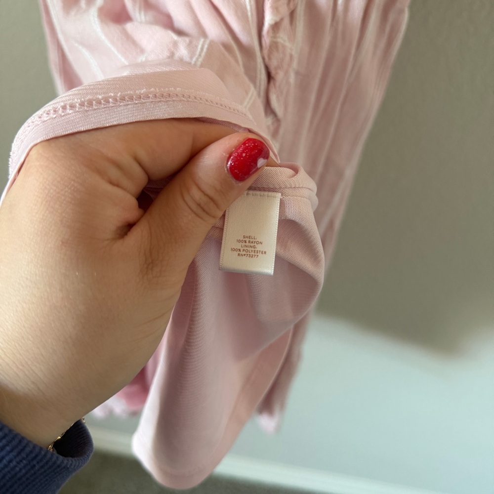 LC Lauren Conrad|  Blush Ruffle Mini Dress - Picture 5 of 5